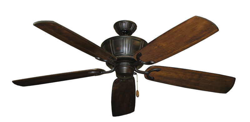 Centurion Oil Rubbed Bronze with 60" Series 450 Arbor Dark Walnut Blades