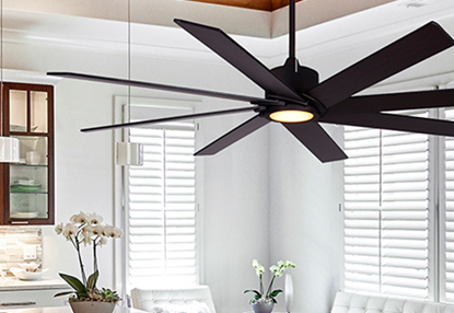 Northstar 60 in. Oil Rubbed Bronze Ceiling Fan with LED Light